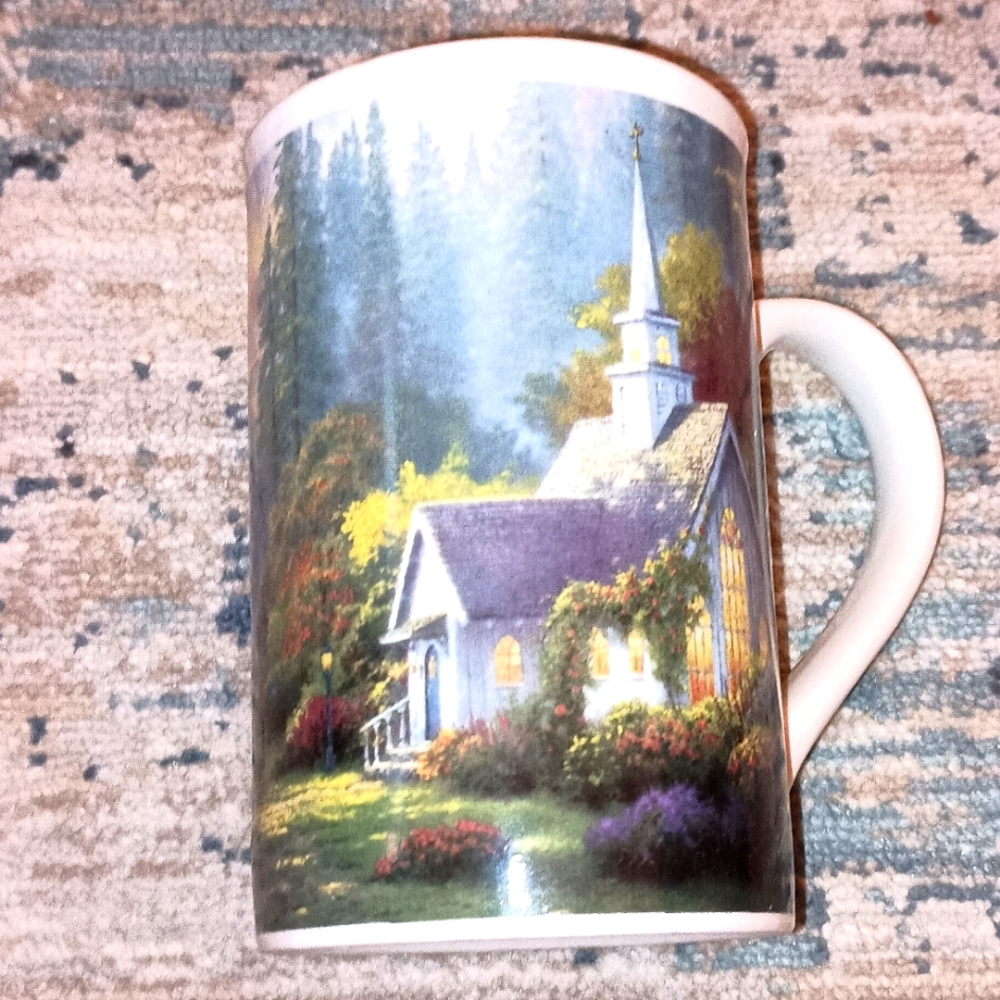 Thomas Kinkade Vintage over sized Coffee Mug